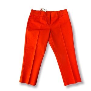 NEW NWT The Limited Red Cassidy Fit Cigar Pants Cropped women’s 6